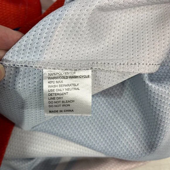 5ivehole Men's #35 Ice Hawks Hockey Jersey Shirt NA3HL Size XL Heavy America USA - Picture 11 of 11